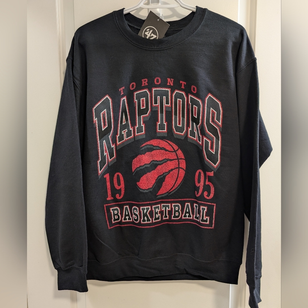 Black Toronto Raptors Basketball Sweater